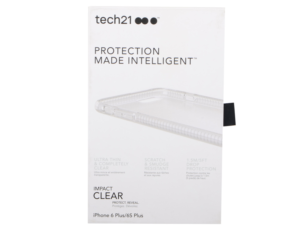 Чехол Tech21 Impact Clear for iPhone 6/6S Plus