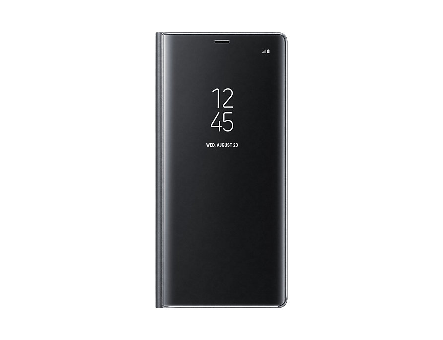 

Чехол Samsung EF-ZN950CBEGRU для Samsung Galaxy Note8 Clear View Standing Cover черный