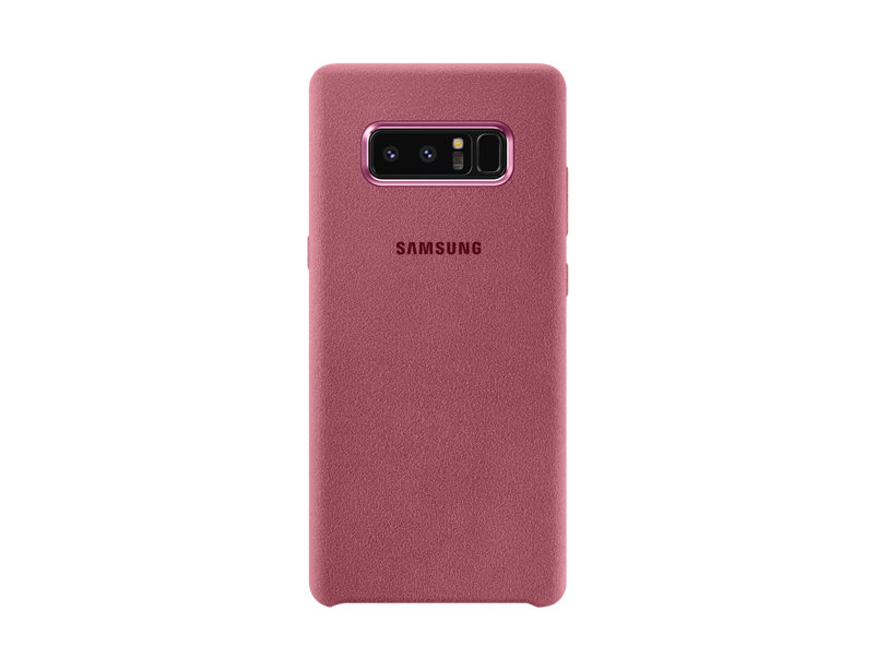 

Чехол-накладка для Samsung Galaxy Note 8 Samsung Alcantara Cover Great EF-XN950APEGRU Pink клип-кейс, алькантара, поликарбонат