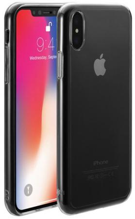 

Чехол-накладка Just Mobile TENC для iPhone X. Материал пластик. Цвет: прозрачный.