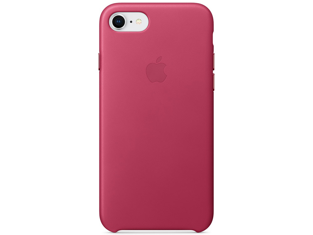 

Накладка Apple "Leather Case" для iPhone 7 iPhone 8 розовая фуксия MQHG2ZM/A