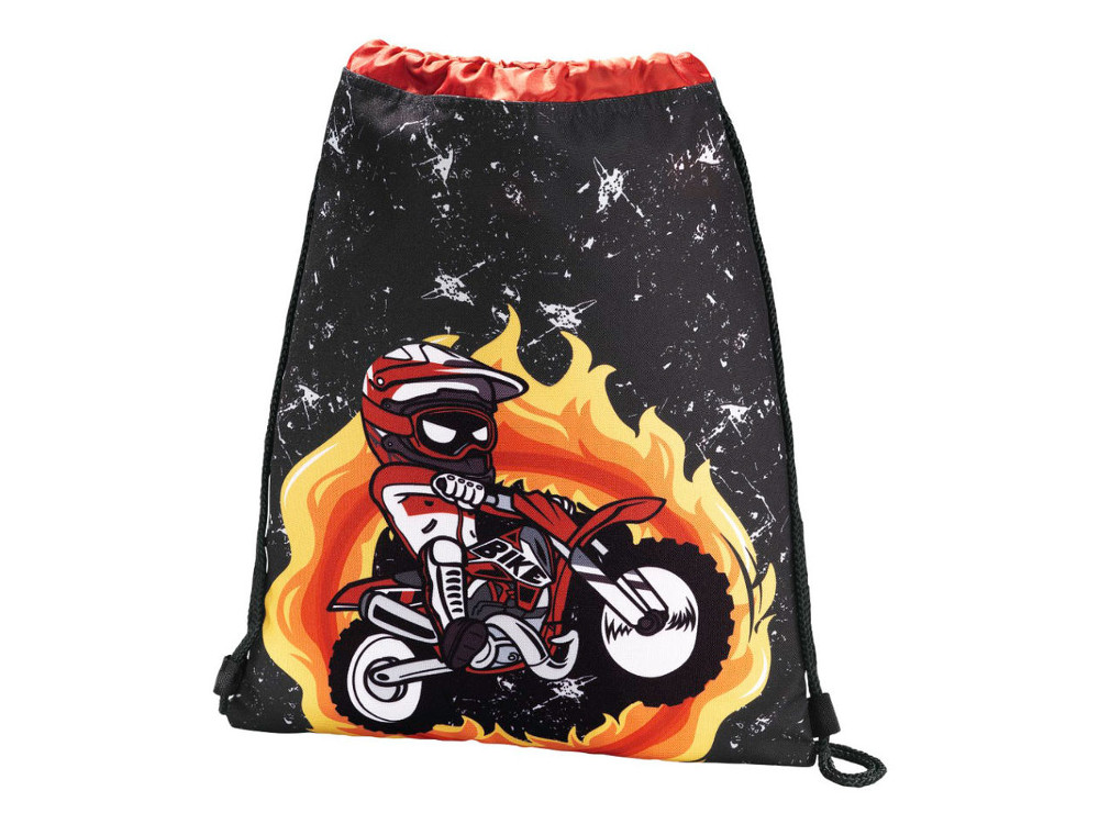 

Мешок для сменной обуви Hama Motorbike черный/красный 00139110