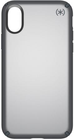 

Чехол Speck Presidio Metallic для iPhone X. Материал пластик/металл. Цвет серый. Дизайн Tungsten Gre