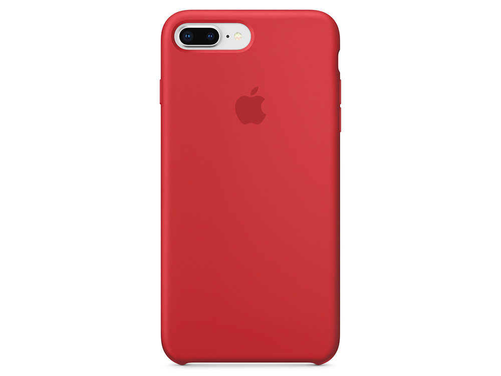 

Силиконовый чехол Apple Silicone Case для iPhone 8 Plus/7 Plus, цвет (PRODUCT)RED красный