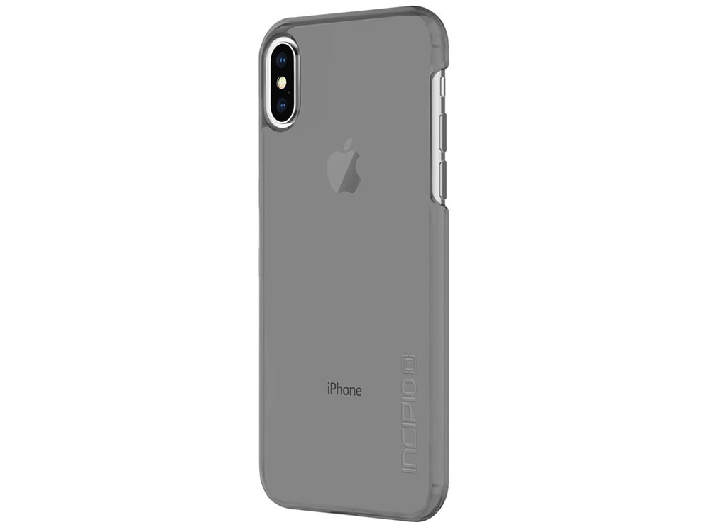 

Накладка Incipio Feather Pure для iPhone X прозрачный серый IPH-1644-SMK