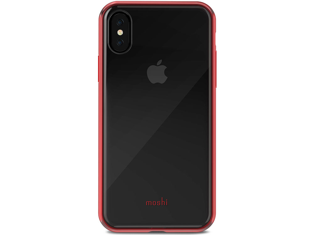 

Чехол-накладка для iPhone X Moshi Vitros 99MO103321 Red клип-кейс, пластик