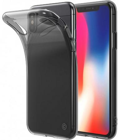 

Чехол LAB.C Slim Soft LABC-197-BK для iPhone X пластик прозрачный черный