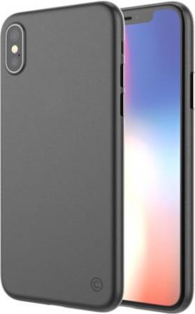 

Чехол LAB.C 0.4 LABC-198-BK для iPhone X пластик прозрачный черный