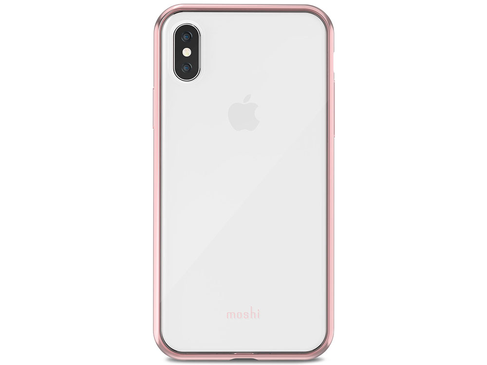 

Чехол Moshi Vitros для iPhone X пластик розовый 99MO103251