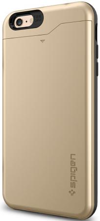 

Чехол (клип-кейс) SGP Slim Armor CS Case для iPhone 6 Plus золотой SGP10913
