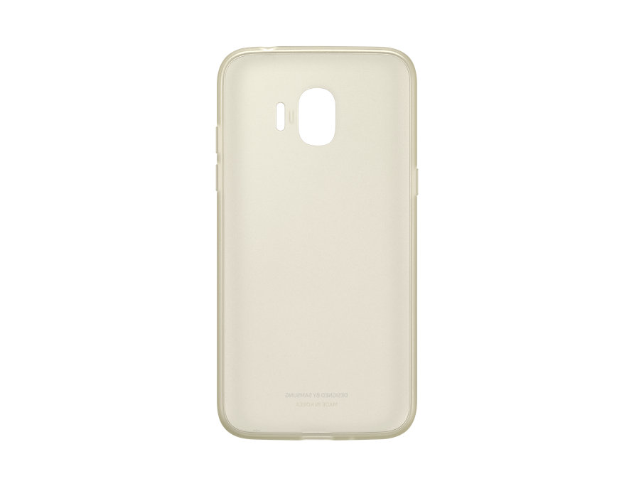 

Чехол (клип-кейс) Samsung для Samsung Galaxy J2 (2018) Jelly Cover золотистый (EF-AJ250TFEGRU)