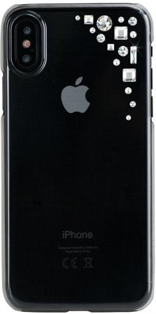 

Накладка Bling My Thing Edge. Crystal для iPhone X прозрачный с кристаллами Swarovski