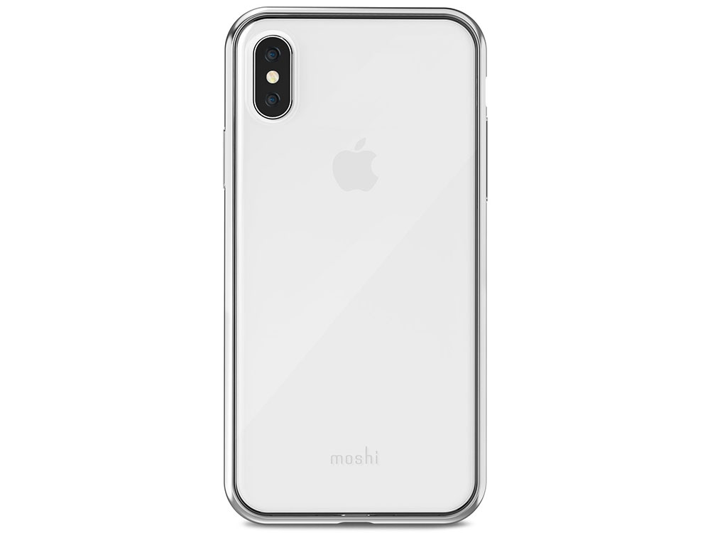 

Накладка Moshi Vitros для iPhone X серебряный 99MO103201