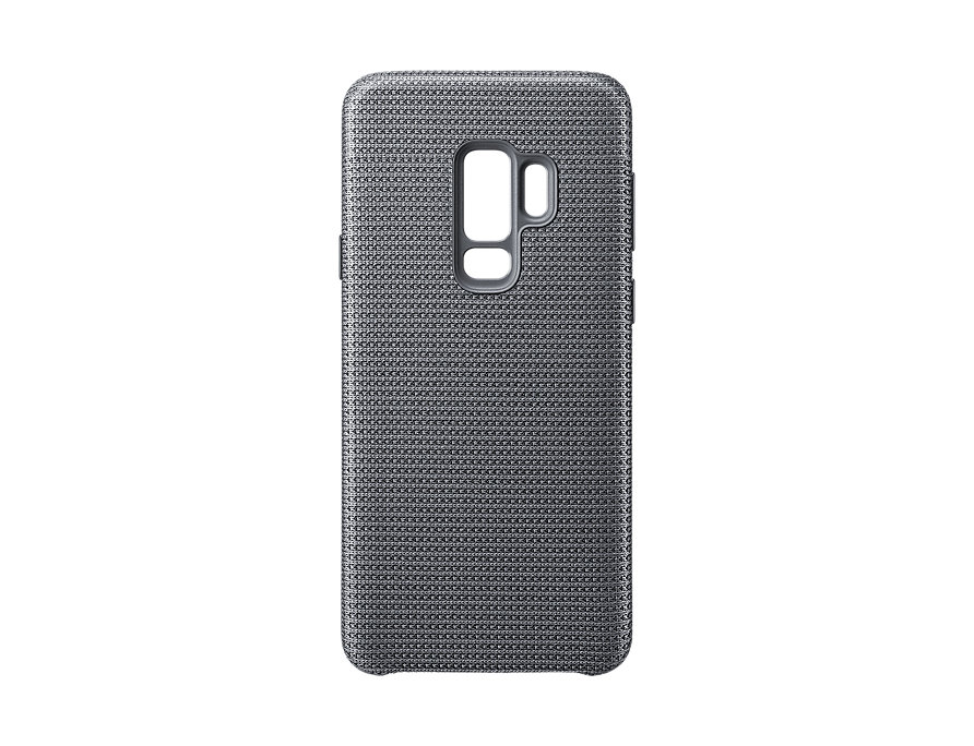 

Чехол-накладка для Samsung Galaxy S9+ Samsung Hyperknit Cover Gray клип-кейс, полиуретан