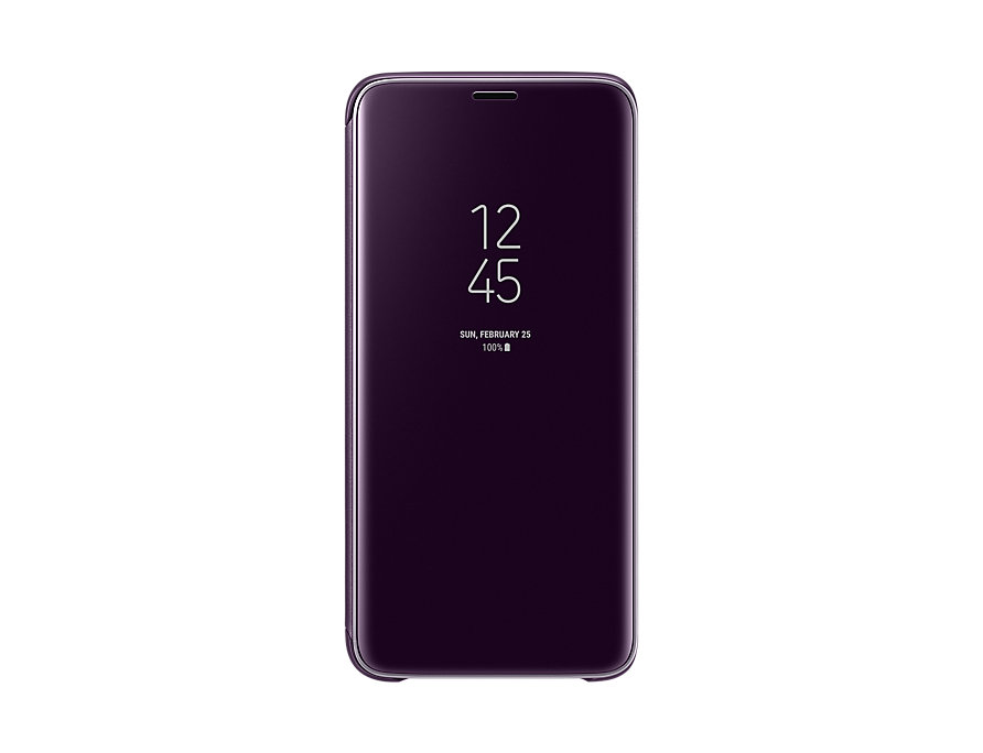 

Чехол-книжка для Samsung Galaxy S9 Samsung Clear View Standing Cover Gray флип, полиуретан, поликарбонат