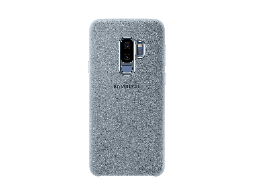 

Чехол (клип-кейс) Samsung для Samsung Galaxy S9+ Alcantara мятный (EF-XG965AMEGRU)