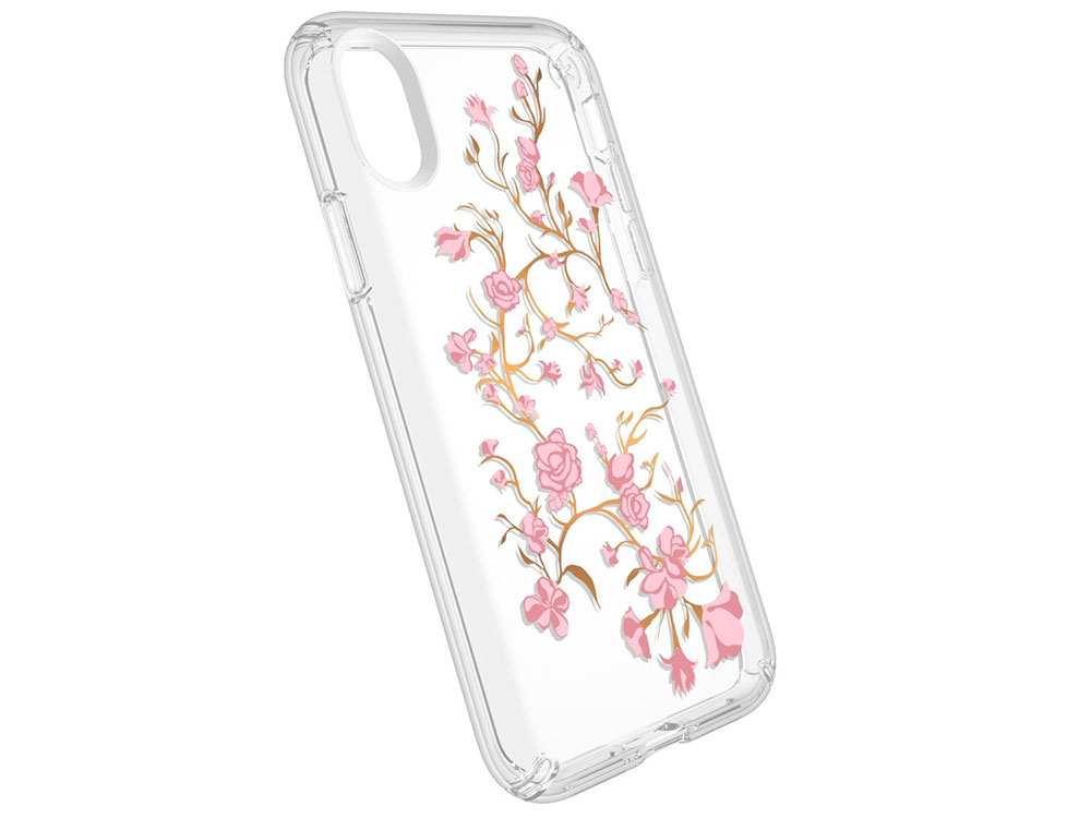 

Накладка Speck Presidio Clear + Print Golden Blossoms Pink/Clear для iPhone X прозрачный 103136-5754