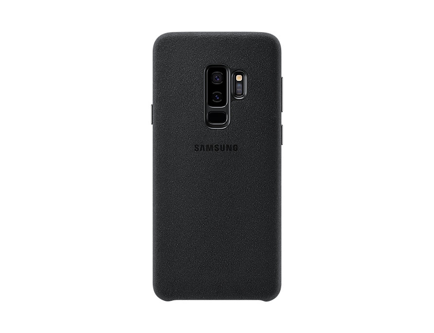 

Чехол-накладка для Samsung Galaxy S9+ Samsung Alcantara Black клип-кейс, поликарбонат