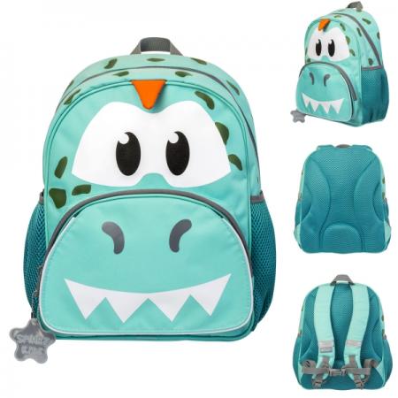 

Рюкзак детский JUMBO COMPACT MINI, разм.33.5х30х19 см, анат.спинка, зел. для мал.
