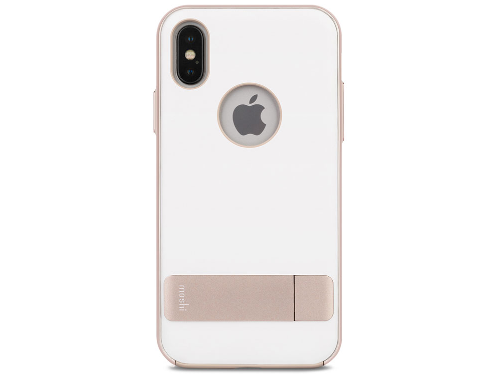 

Чехол-накладка для iPhone X Moshi Kameleon White клип-кейс, пластик