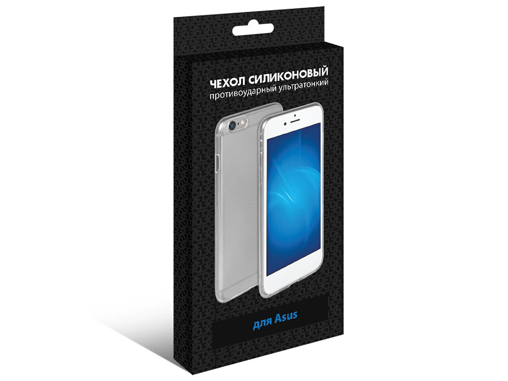 

Силиконовый супертонкий чехол для Asus Zenfone 5 Lite (ZC600KL) DF aCase-48