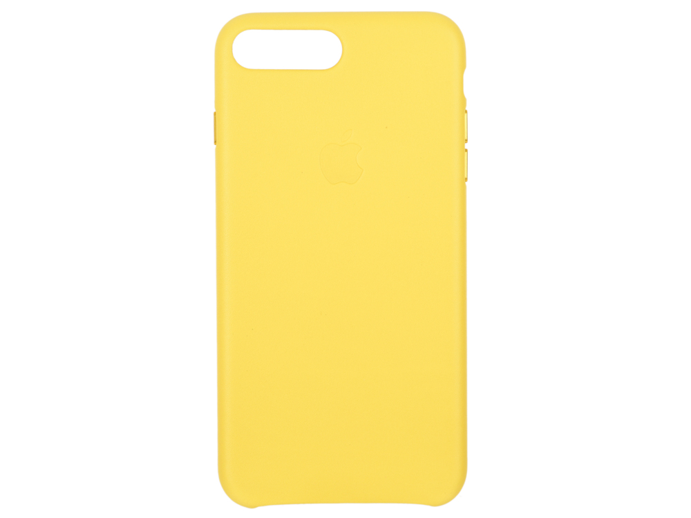 

Чехол-накладка для iPhone 8 Plus / 7 Plus Apple Leather Case Spring Yellow клип-кейс, кожа