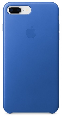 

Чехол-накладка для iPhone 8 Plus / 7 Plus Apple Leather Case Electric Blue клип-кейс, кожа