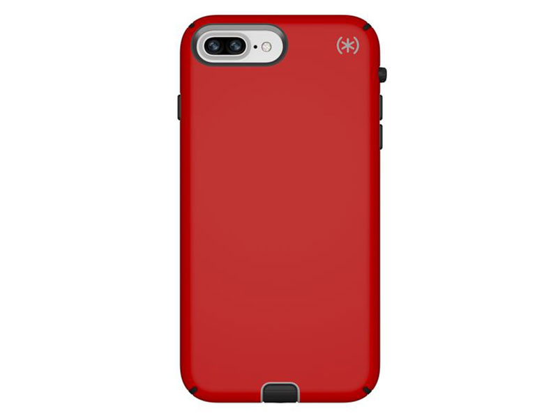 

Чехол-накладка Speck Presidio Sport для iPhone 8 Plus. Материал пластик. Цвет красный/черный.