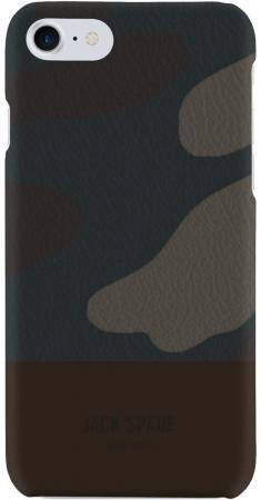 

Накладка Jack Spade Snap Case для iPhone 7 iPhone 8 коричневый камуфляж JSIPH-025-CMOC