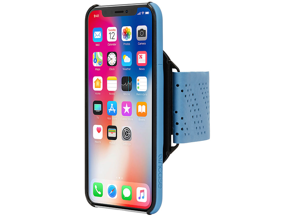 

Спортивный чехол Incase Armband Pro для iPhone X синий INPH190384-PBL