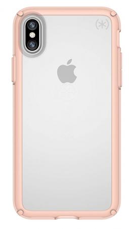

Накладка Speck GemShell для iPhone X прозрачный розовый 103171-6653