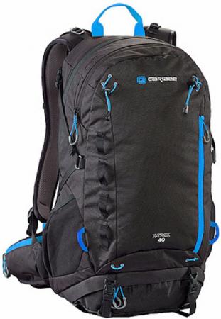 

Рюкзак с анатомической спинкой CARIBEE X-trek 40 л черный синий