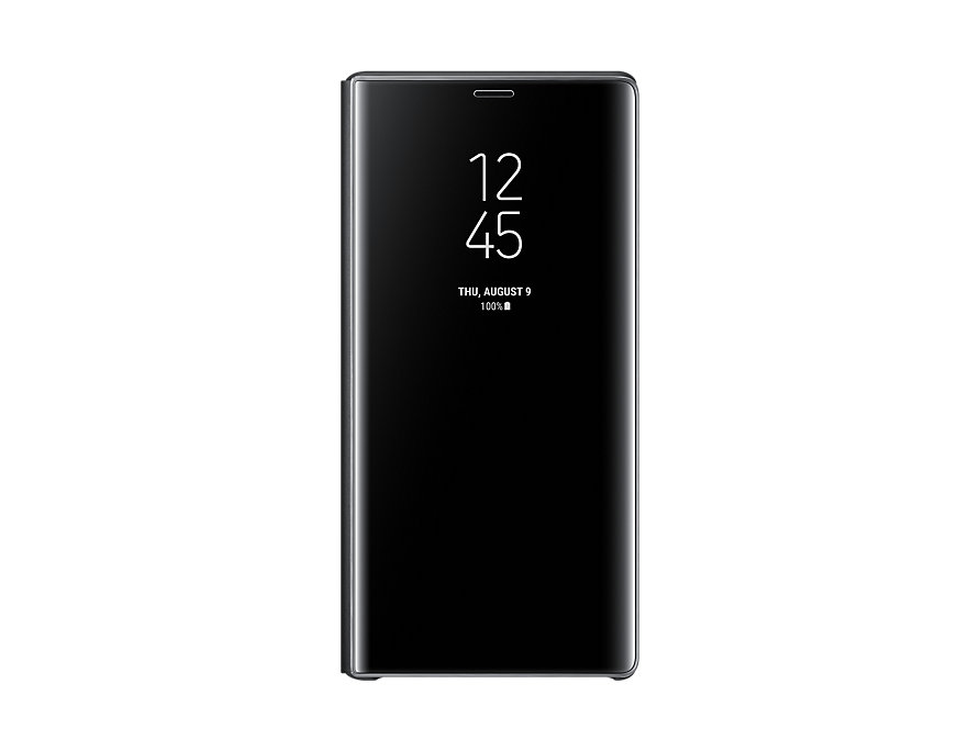 

Чехол-книжка для Samsung Galaxy Note 9 Samsung Clear View Standing Cover Black флип, полиуретан, поликарбонат