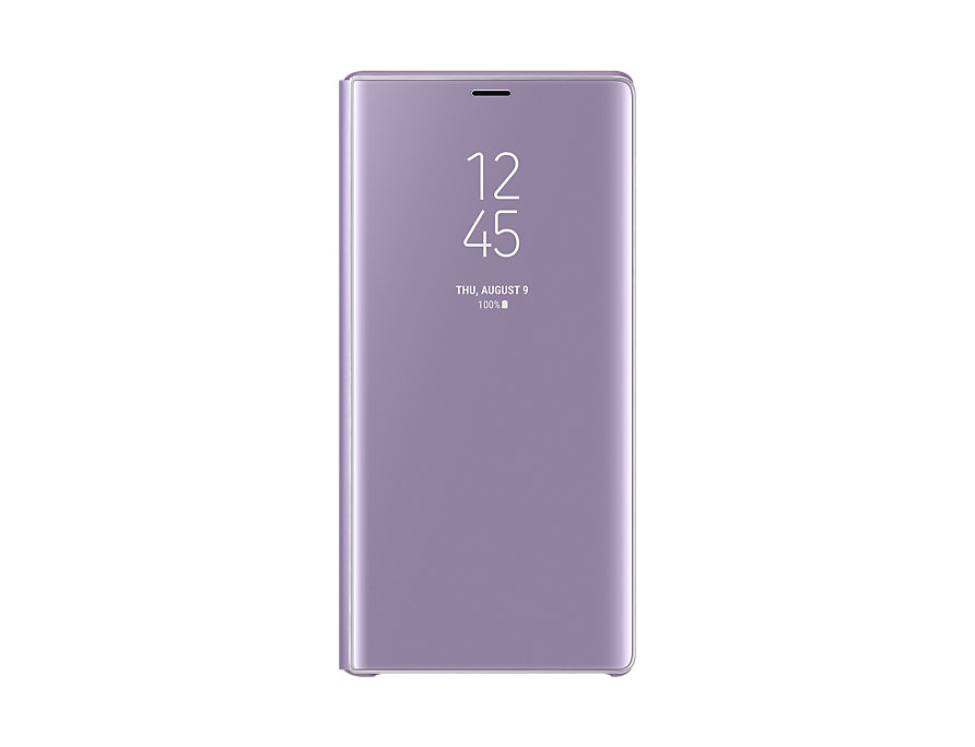 

Чехол-книжка для Samsung Galaxy Note 9 Samsung Clear View Standing Cover Violet флип, полиуретан, поликарбонат