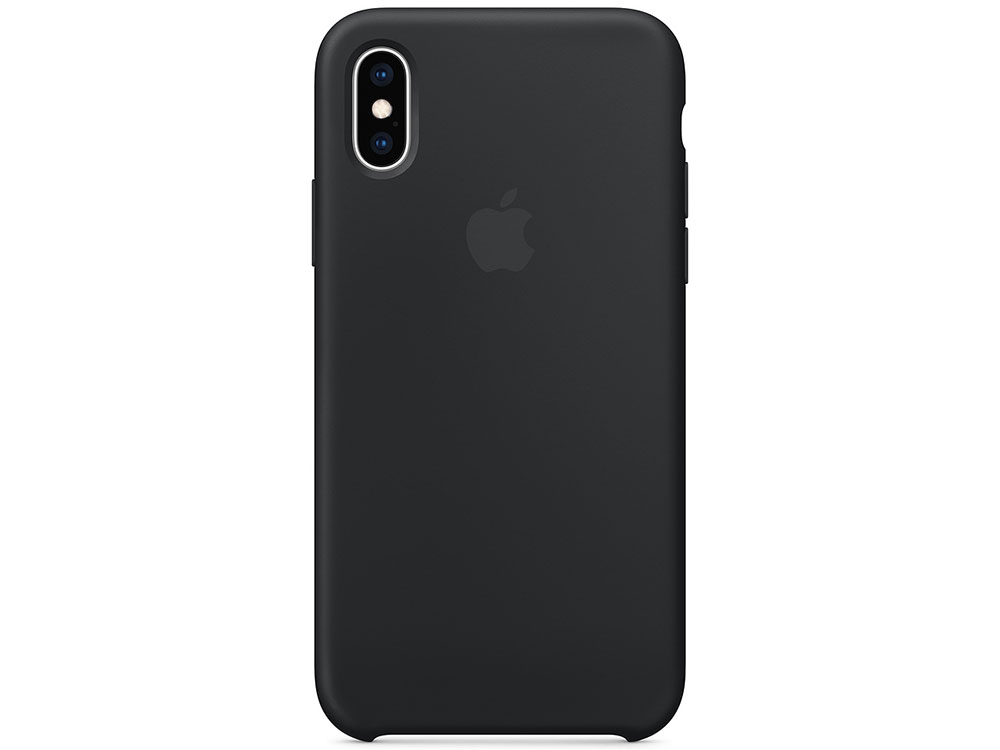 

Чехол iPhone XS Silicone Case - Black