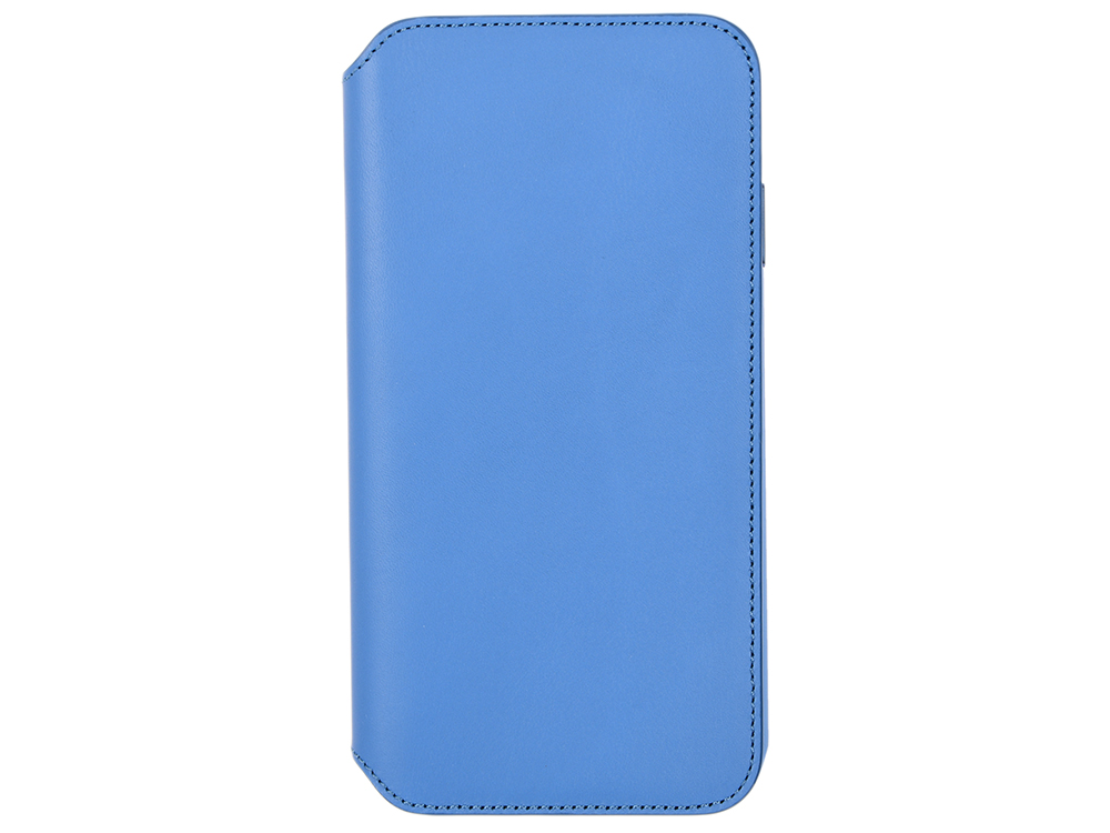 

Чехол-книжка для iPhone XS Max Leather Folio - Cape Cod Blue флип, кожа