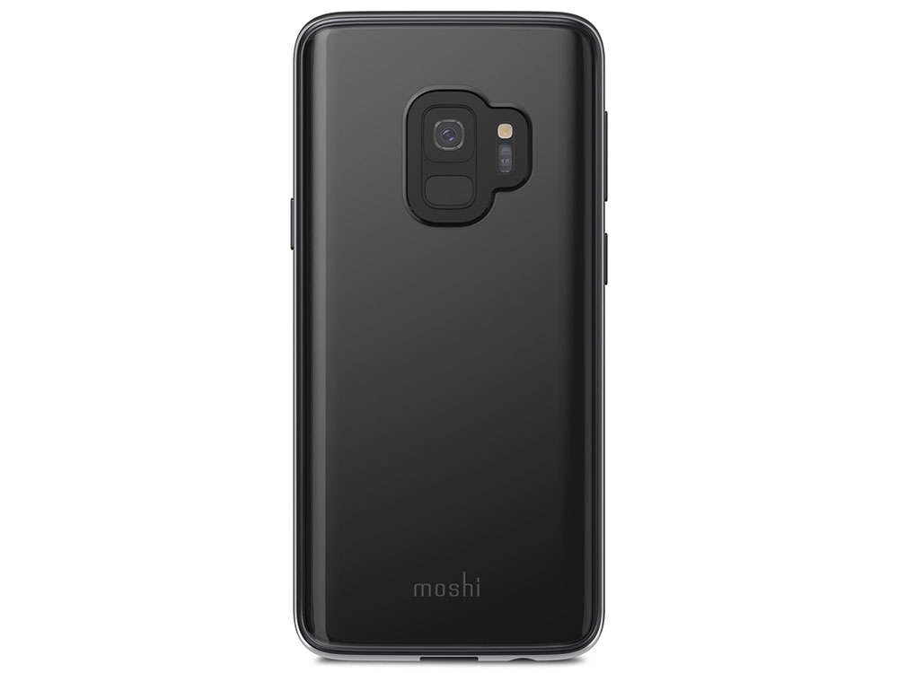 

Чехол Moshi Vitros для Samsung Galaxy S9. Материал пластик. Цвет серый.