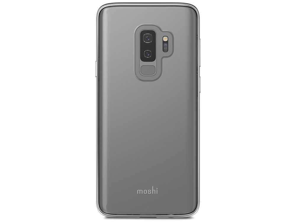 

Чехол Moshi Vitros для Samsung Galaxy S9+. Материал пластик. Цвет серебряный.