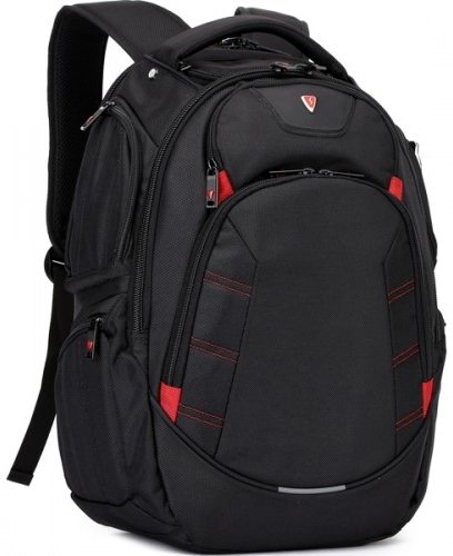 

Рюкзак SUMDEX PJN-303 BK нейлон, черная, до 16"