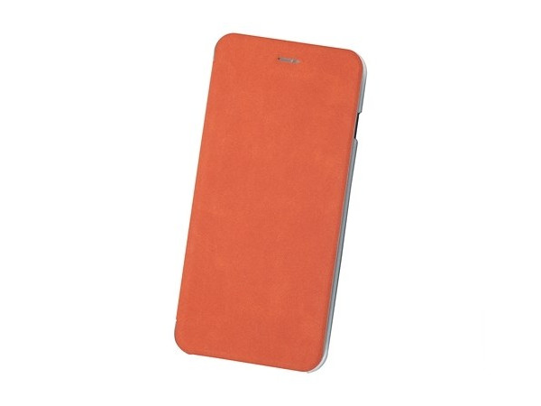 Чехол-книжка для IPhone 6+/7+/8+ BoraSCO Book Case Orange флип, экозамша, пластик