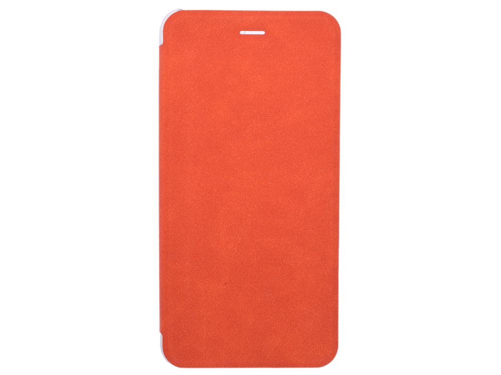 

Чехол-книжка для IPhone 6+/7+/8+ BoraSCO Book Case Orange флип, экозамша, пластик