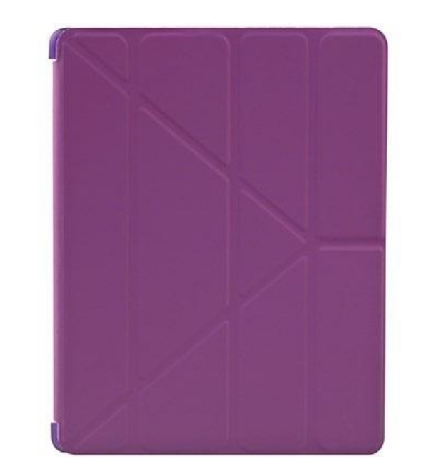 

Чехол-книжка BoraSCO для iPad mini 4 BoraSCO Violet флип, искусственная кожа