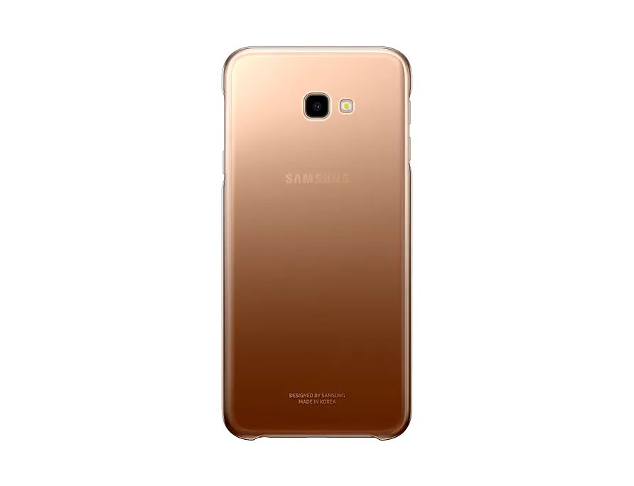 

Чехол (клип-кейс) Samsung для Samsung Galaxy J4+ (2018) Gradation Cover золотистый (EF-AJ415CFEGRU)