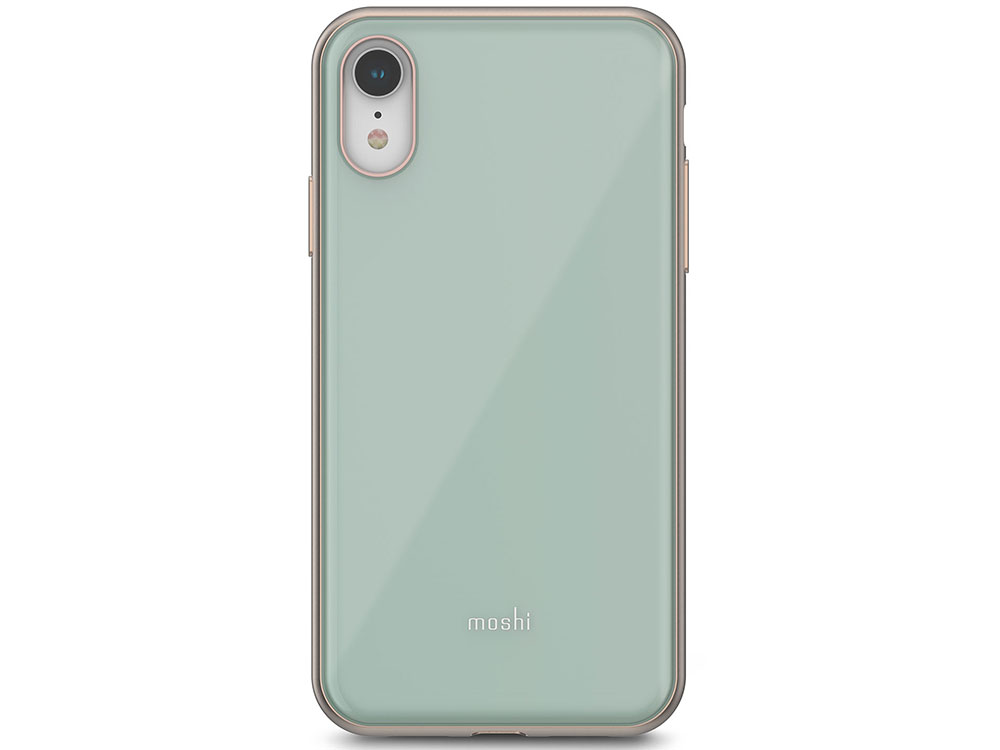 

Чехол Moshi iGlaze для iPhone XR. Материал пластик. Цвет синий.
