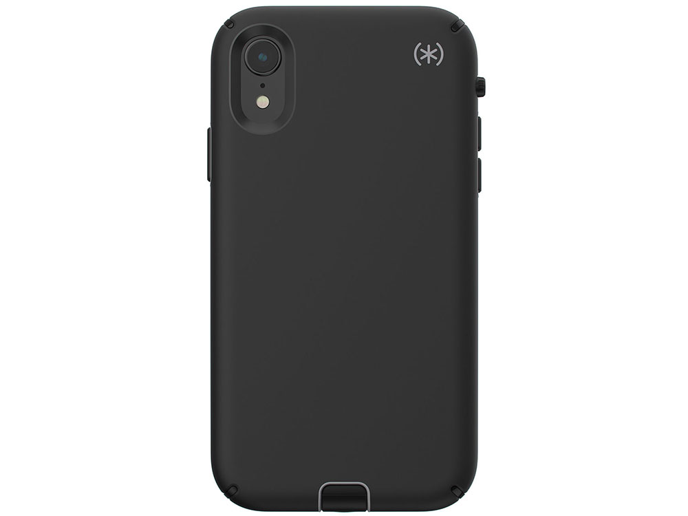 

Чехол Speck Presidio Sport для iPhone XR. Материал пластик. Цвет черный/серый.
