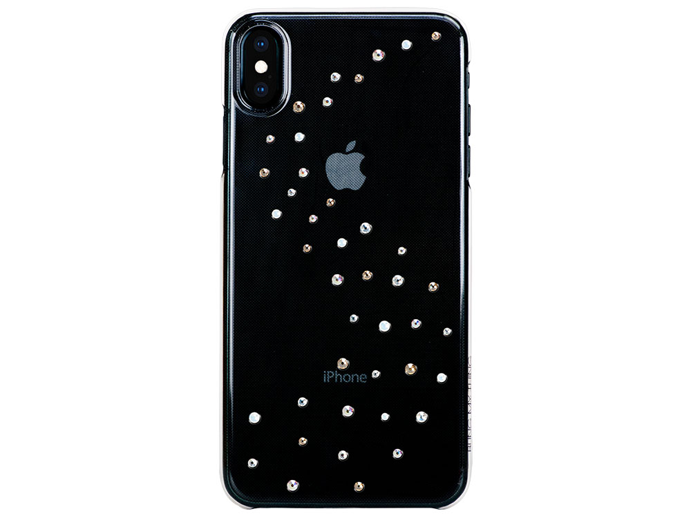 

Чехол Bling My Thing для iPhone XS Max, с кристаллами Swarovski. Материал пластик. Коллекция Milky Way, Дизайн Angel Tears