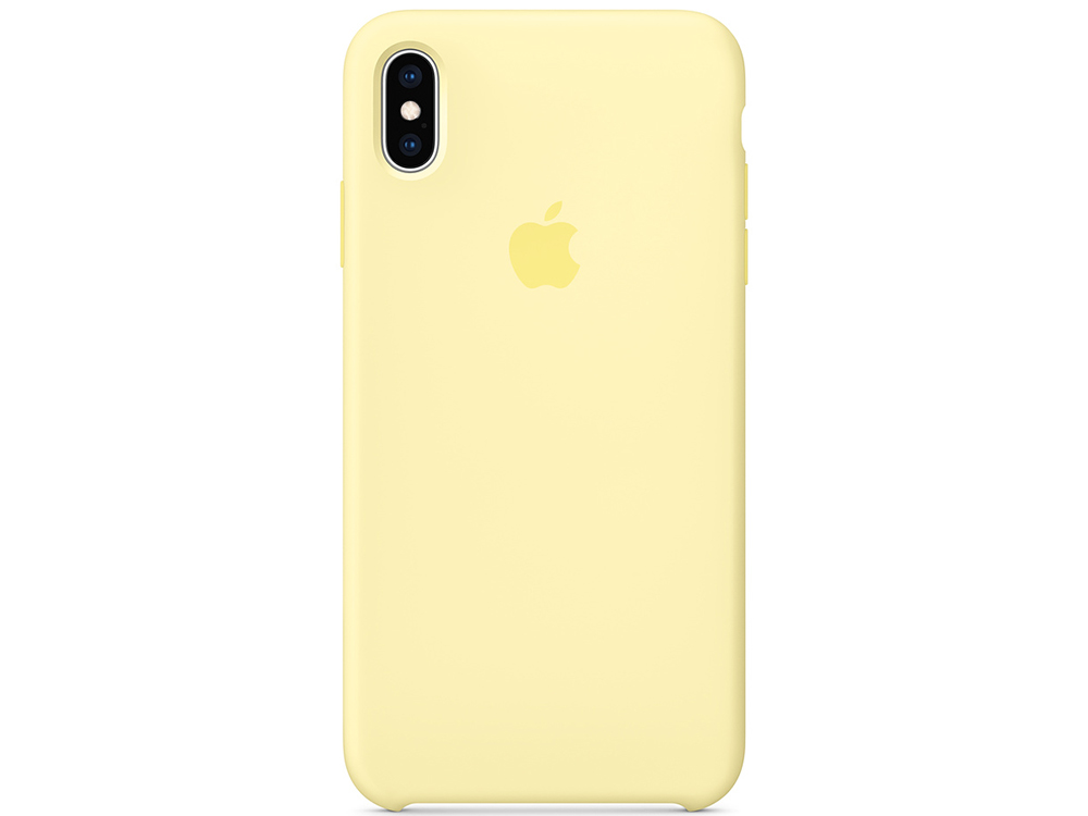 Чехол для смартфона Apple MUJR2ZM/A iPhone XS Max Silicone Case - Mellow Yellow