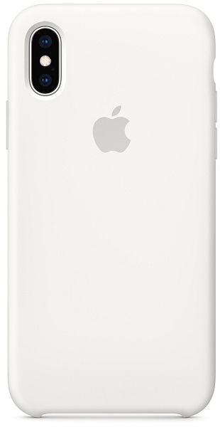 

Силиконовый чехол Apple Silicone Case MRW82ZM/A для iPhone XS - White