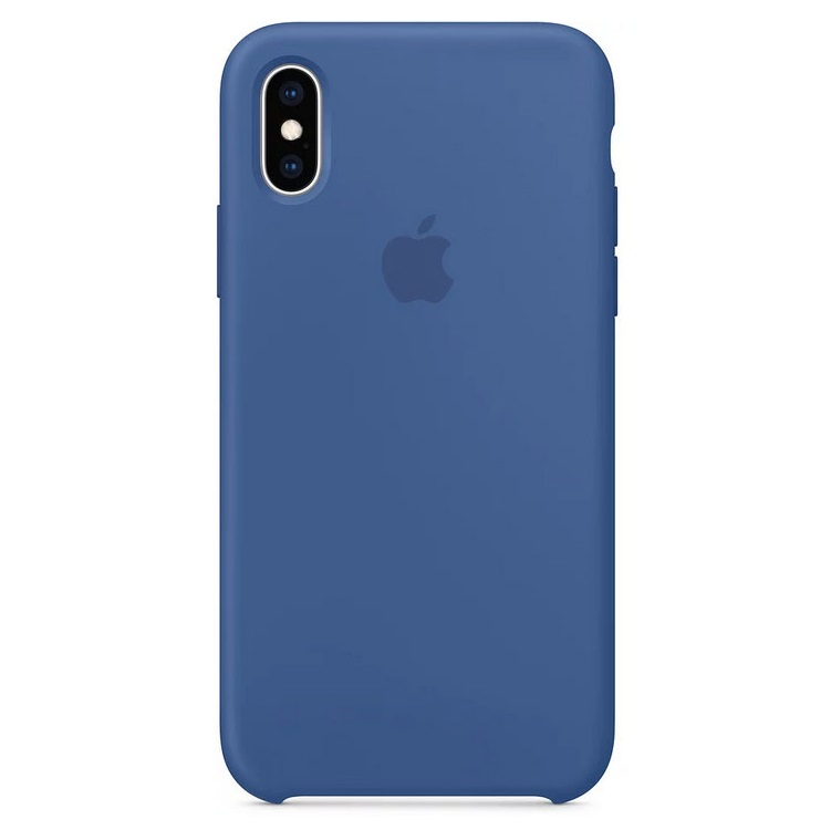 

Чехол для смартфона Apple Silicone Case MVF12ZM/A для iPhone XS - Delft Blue