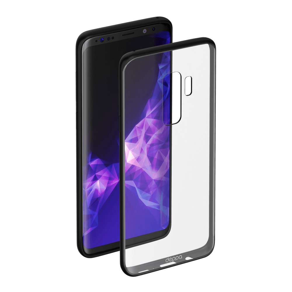 

Чехол Deppa Gel Plus Case матовый для Samsung Galaxy S9+, черный